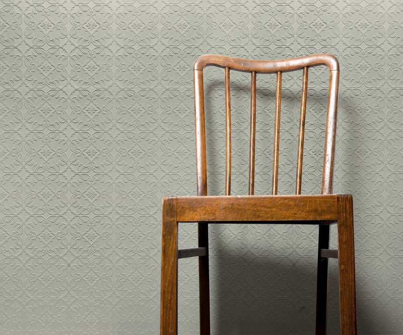 Обои под покраску Anaglypta Luxury Maxwell RD0671 фото в интерьере